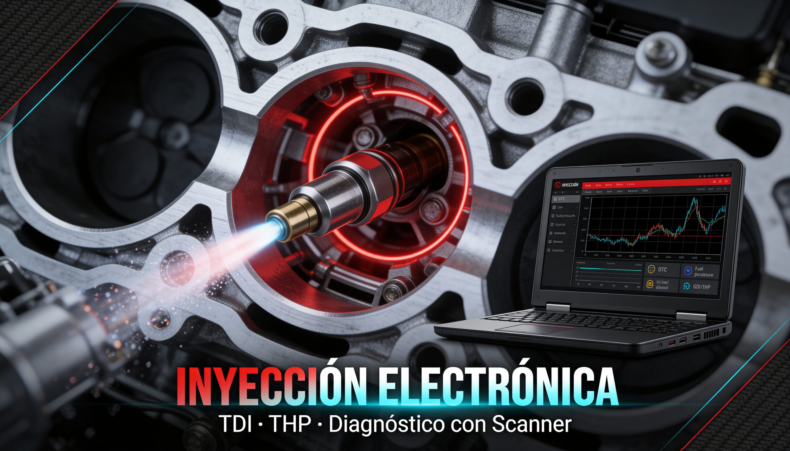 18-Inyección Electrónica (TDI + THP) | Diagnóstico con Scanner y Fallas Frecuentes