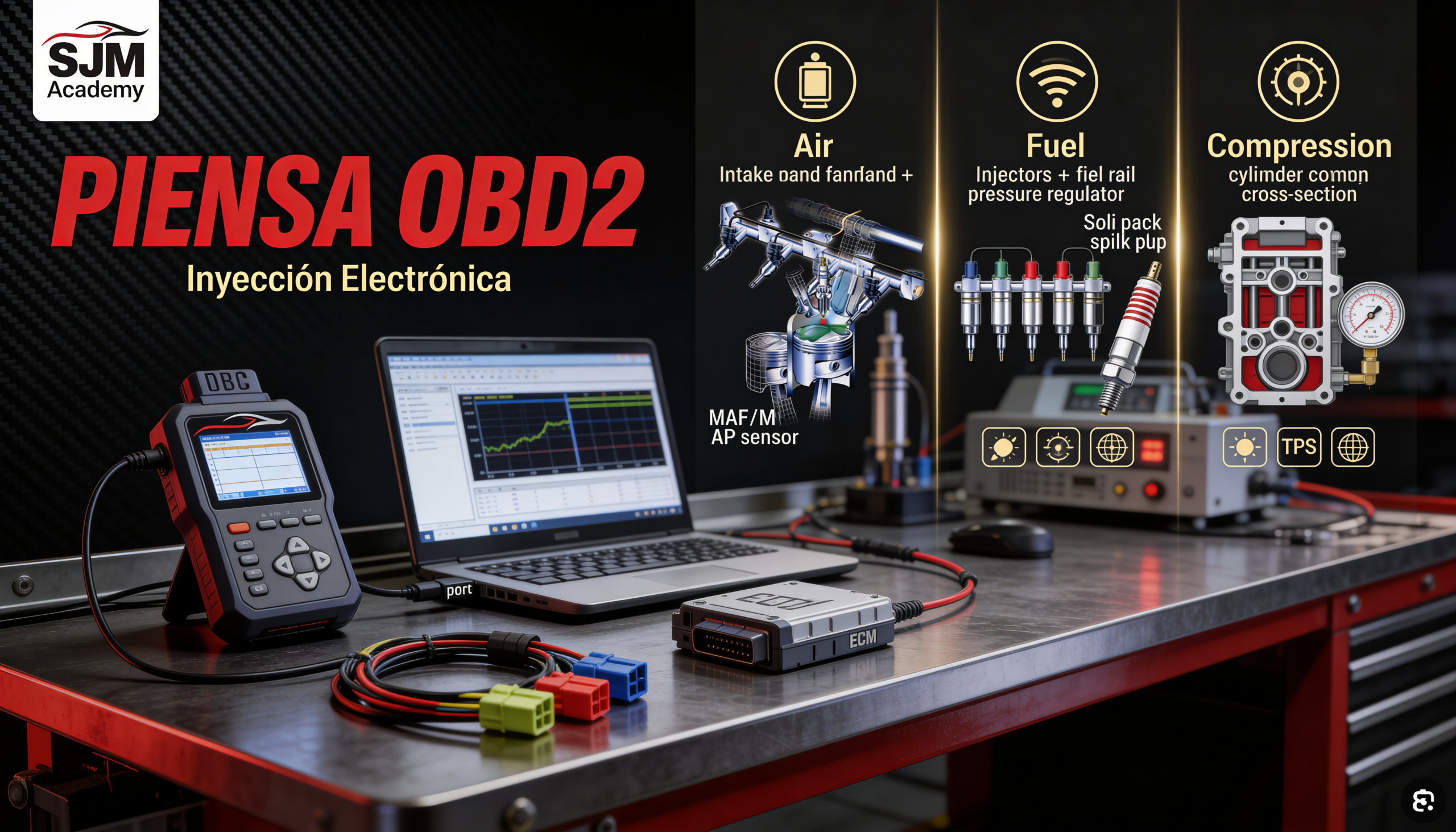 21 Piensa OBD2 (Inyección Electrónica) – Ing. Samuel Ibañez