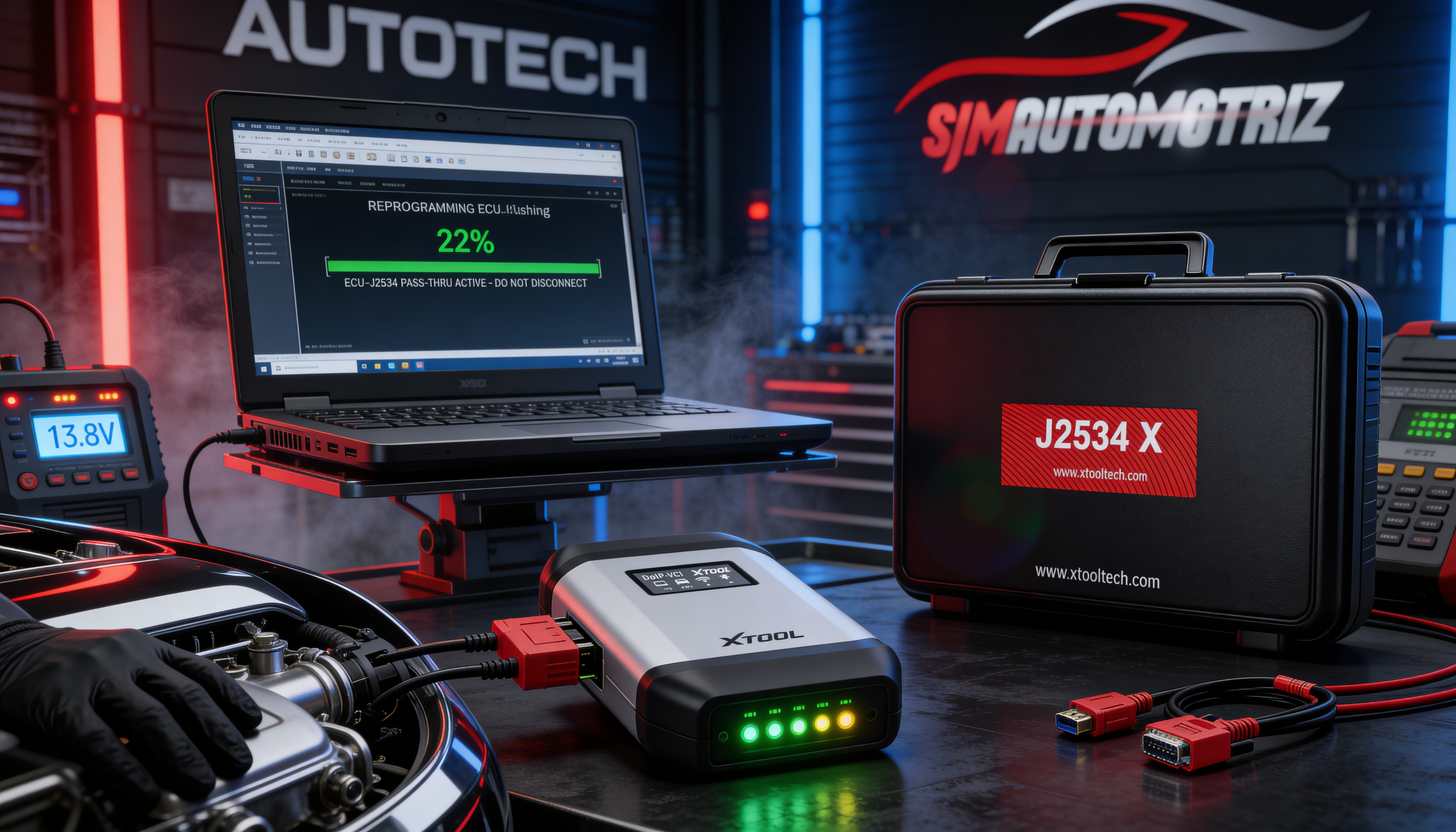 45-Diagnóstico Prog. J2534 Actualizado 2025 – Ing. Valdemar Flores