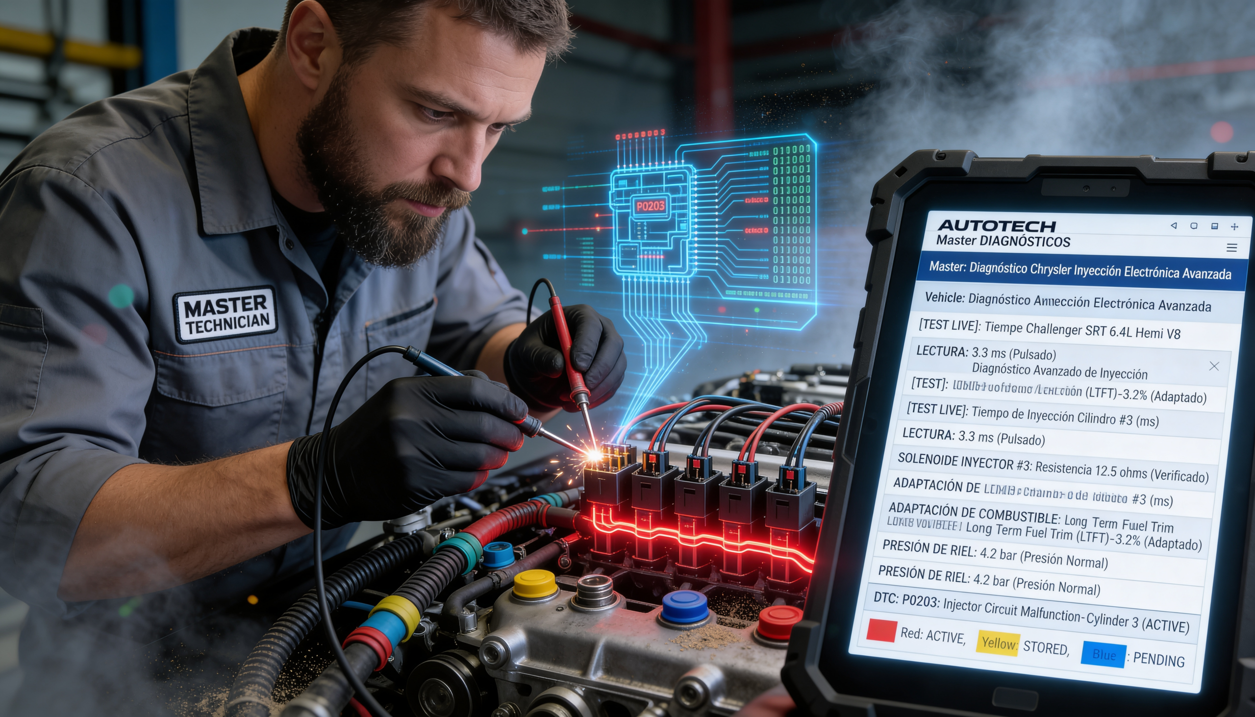 51-Diagnóstico en Inyección Electrónica Chrysler 2022 – Ing. Jorge Nery