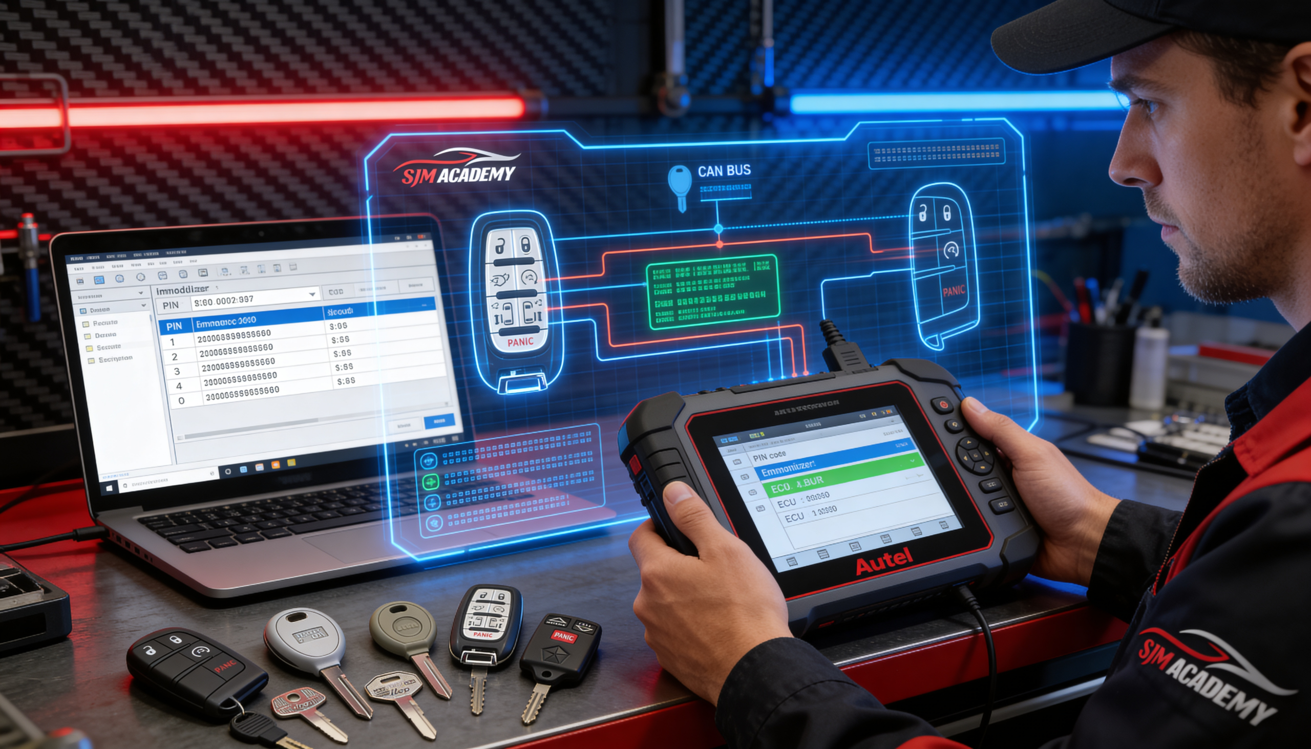 107 Adaptación de Llaves Chrysler – Ing. Jahaziel Ulivarria