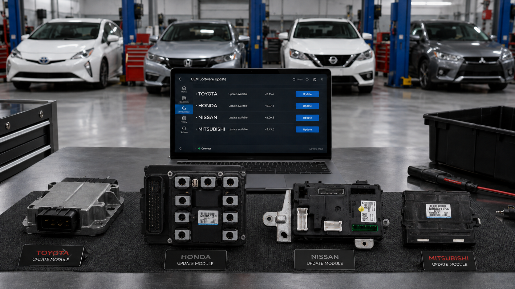 162 Módulos Update 2025 Toyota Honda Nissan Mitsubishi – Ing. Valdemar